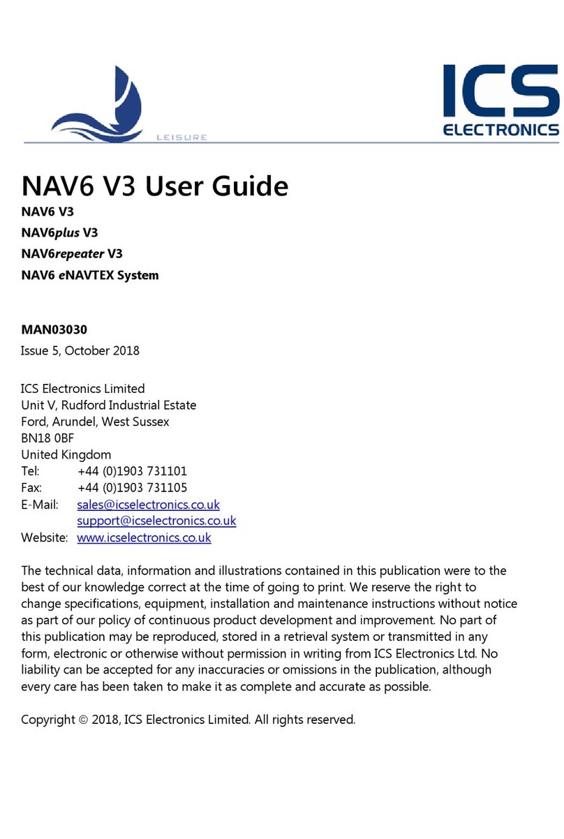 ICS ELECTRONICS NAV6 V3 Series user guide
