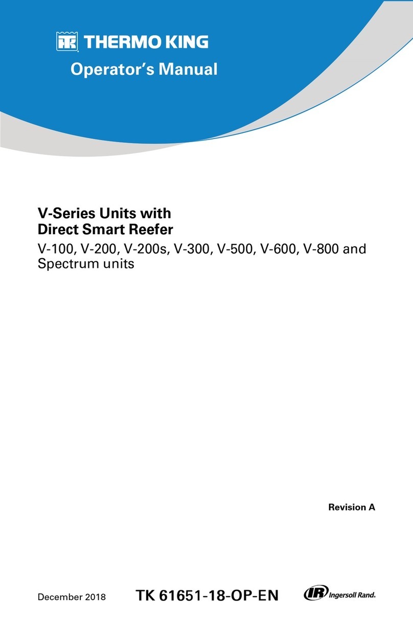 Thermo King V Series Operator's manual Thermo King V Series Operator's manual