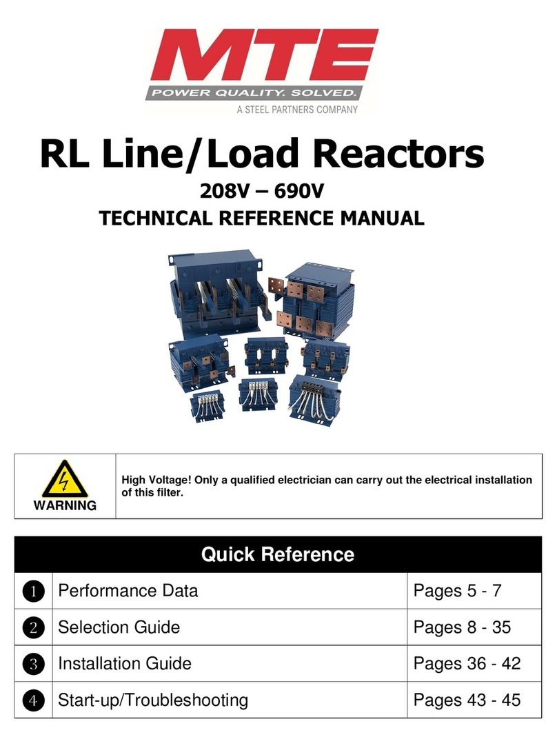 MTE RL Series Product manual
