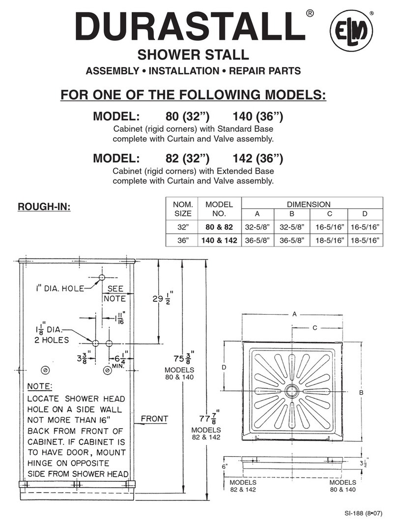 Durastall 140 Assembly, Installation, Repair Parts
