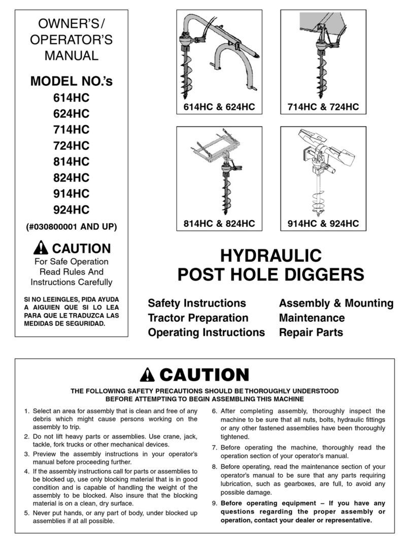 Worksaver 614HC Owner's/operator's manual