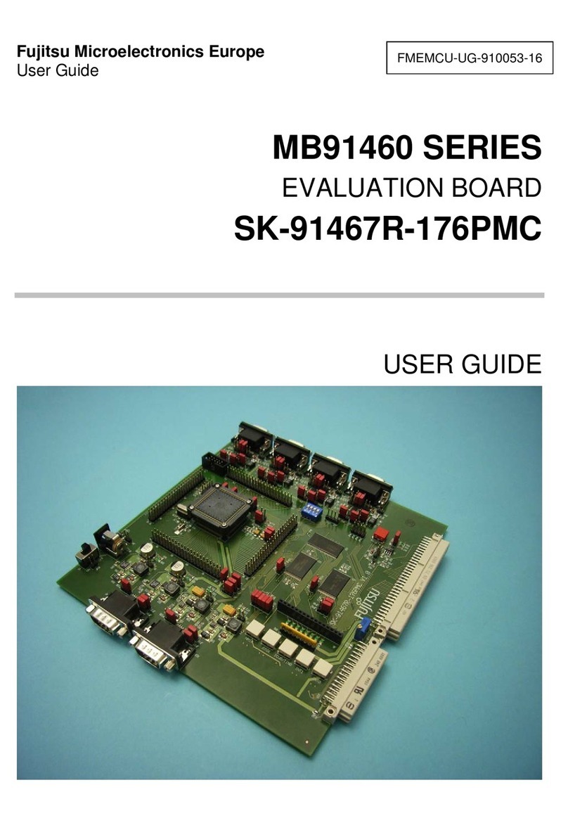 Fujitsu MB91460 SERIES User manual