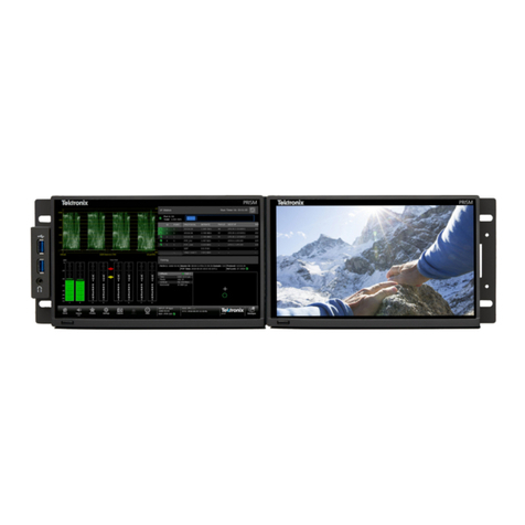 Tektronix PRISM MPI2-RACK-MD Manual