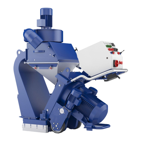 Blastrac 500 E Global operating instructions
