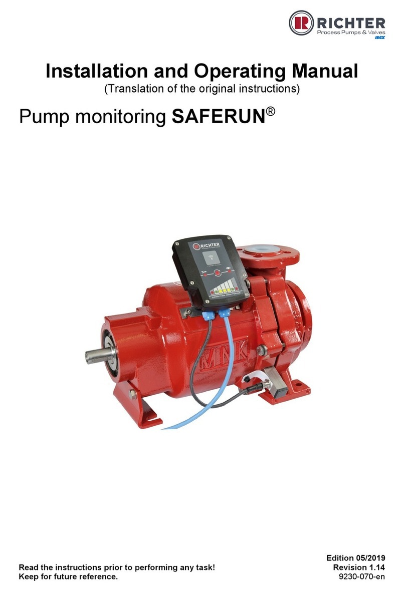 Richter SAFERUN Installation and operating manual
