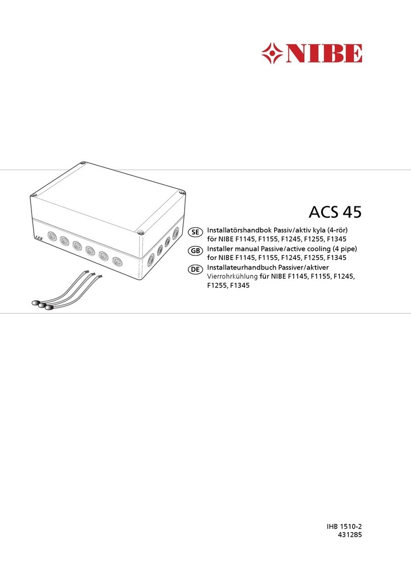 Nibe ACS 45 User guide Nibe ACS 45 User guide