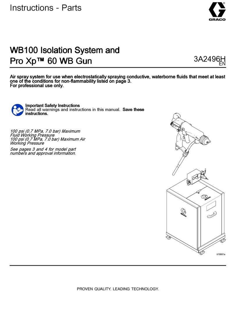 Graco WB100 Operation manual Graco WB100 Operation manual