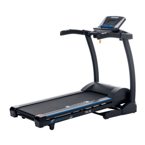 CARDIOSTRONG TR20 Assembly and operating instructions