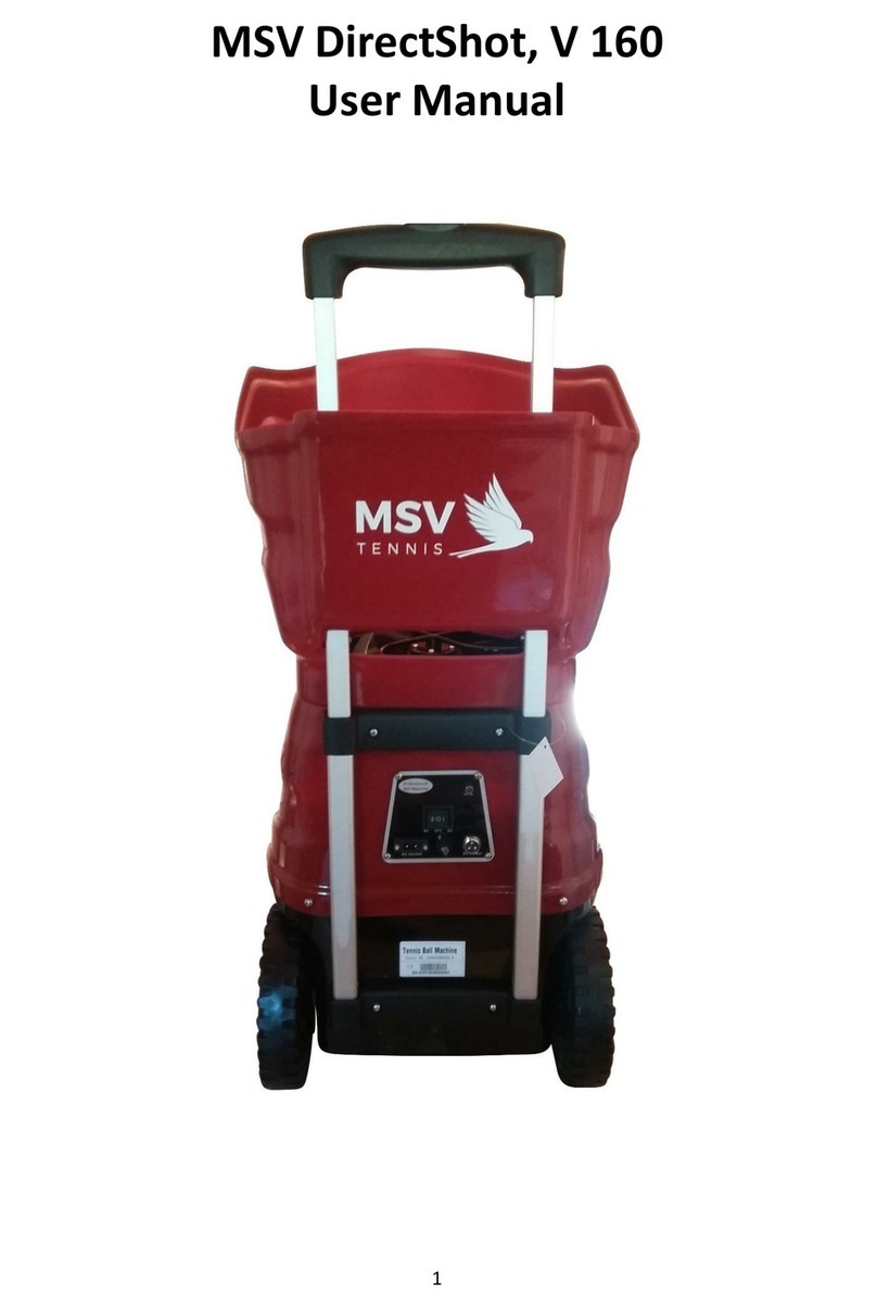 MSV DirectShot V 160 User manual