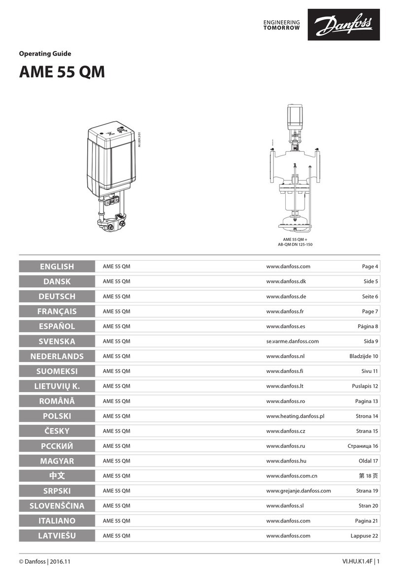 Danfoss AME 55QM User manual