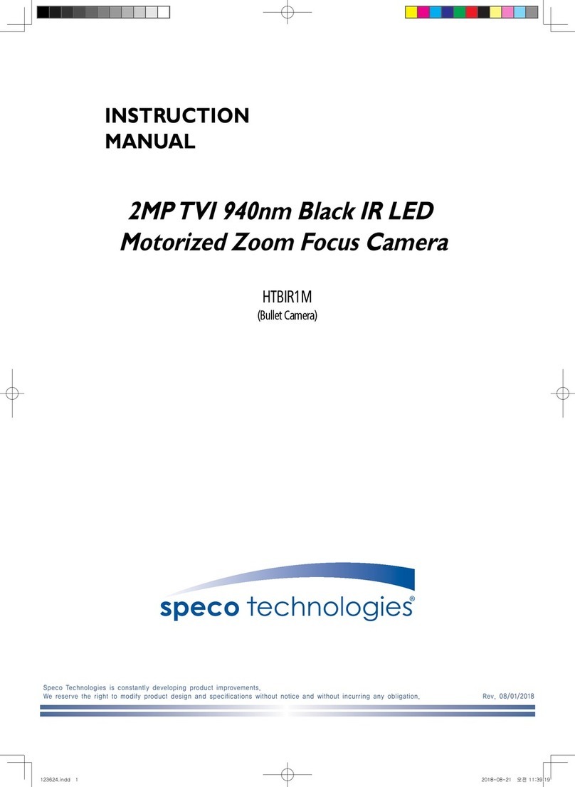 Speco HTBIR1M instruction manual