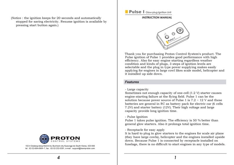 Proton Pulse I instruction manual
