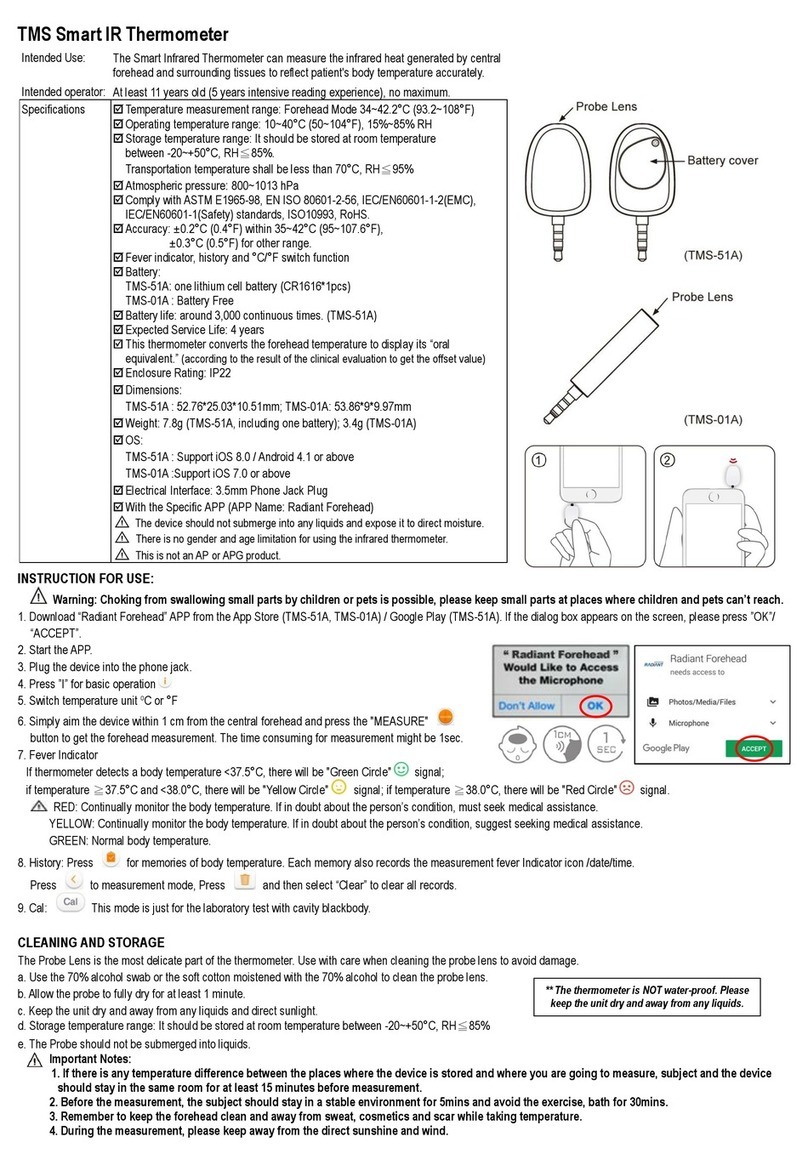Radiant Innovation TMS Series manual