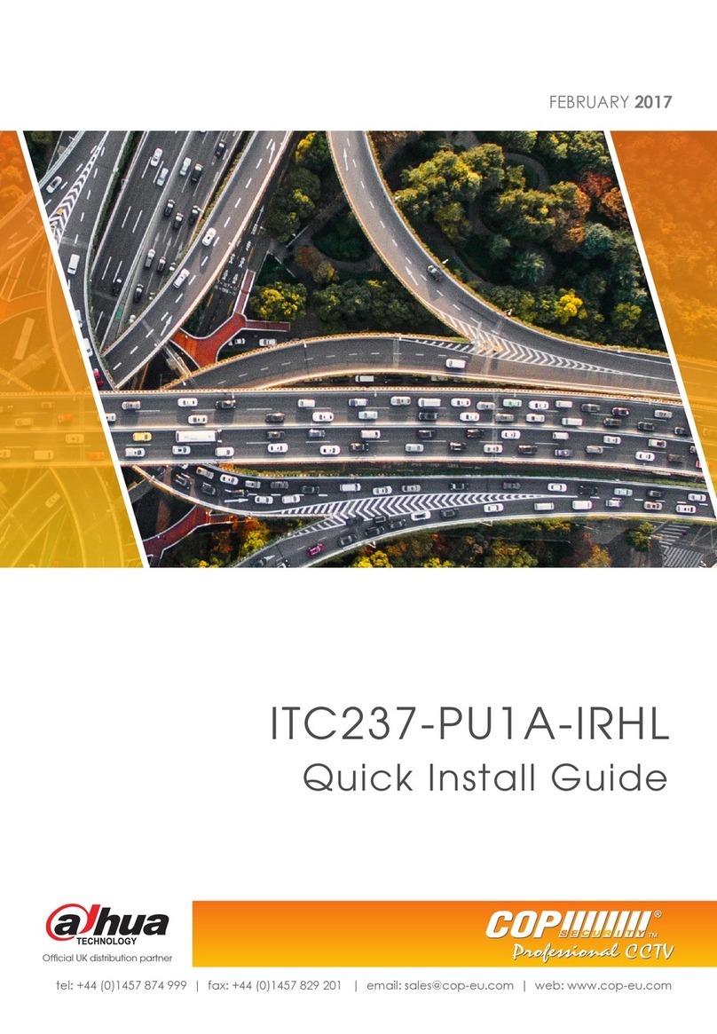 Dahua Technology COP Security ITC237-PU1A-IRHL User manual