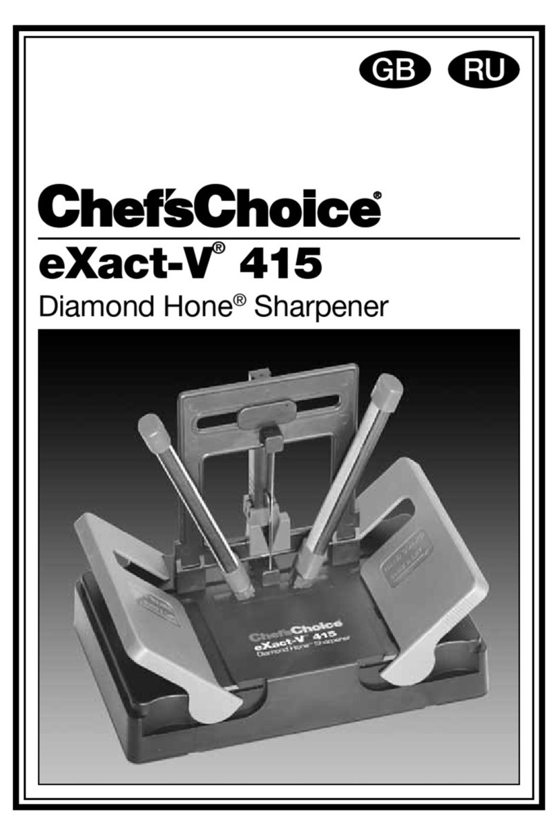 Chef's Choice eXact-V 415 manual