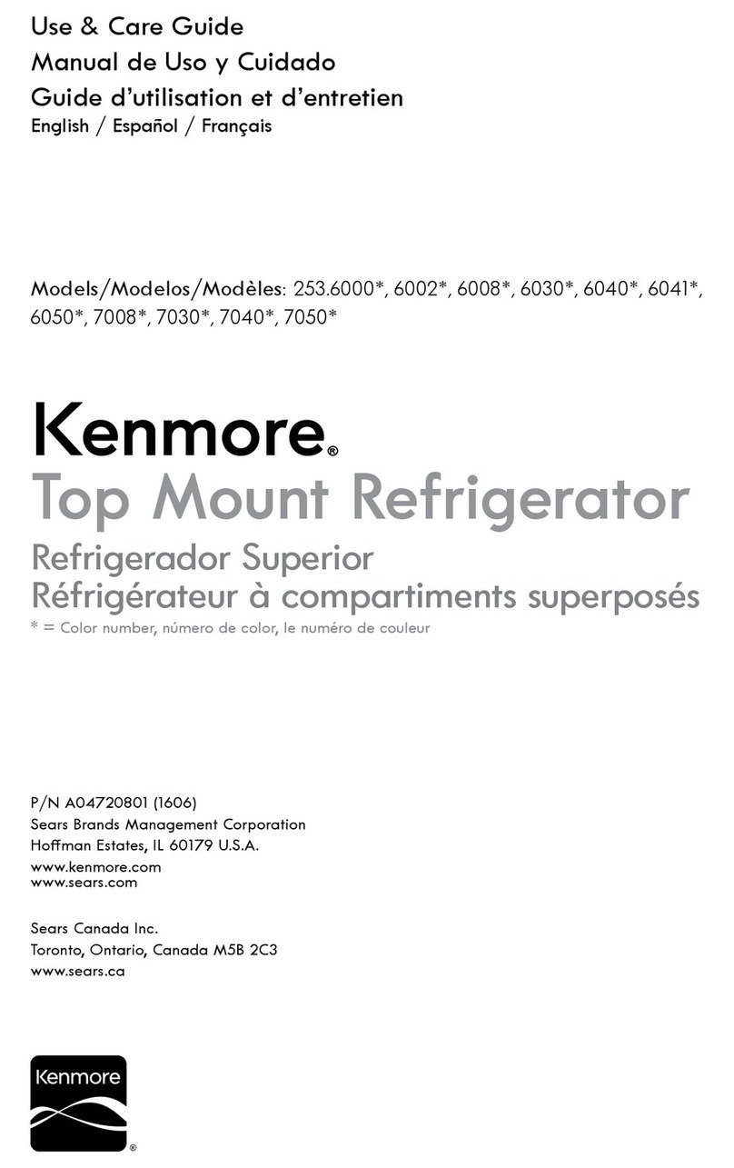 Kenmore 253.6000 Series Use & care guide