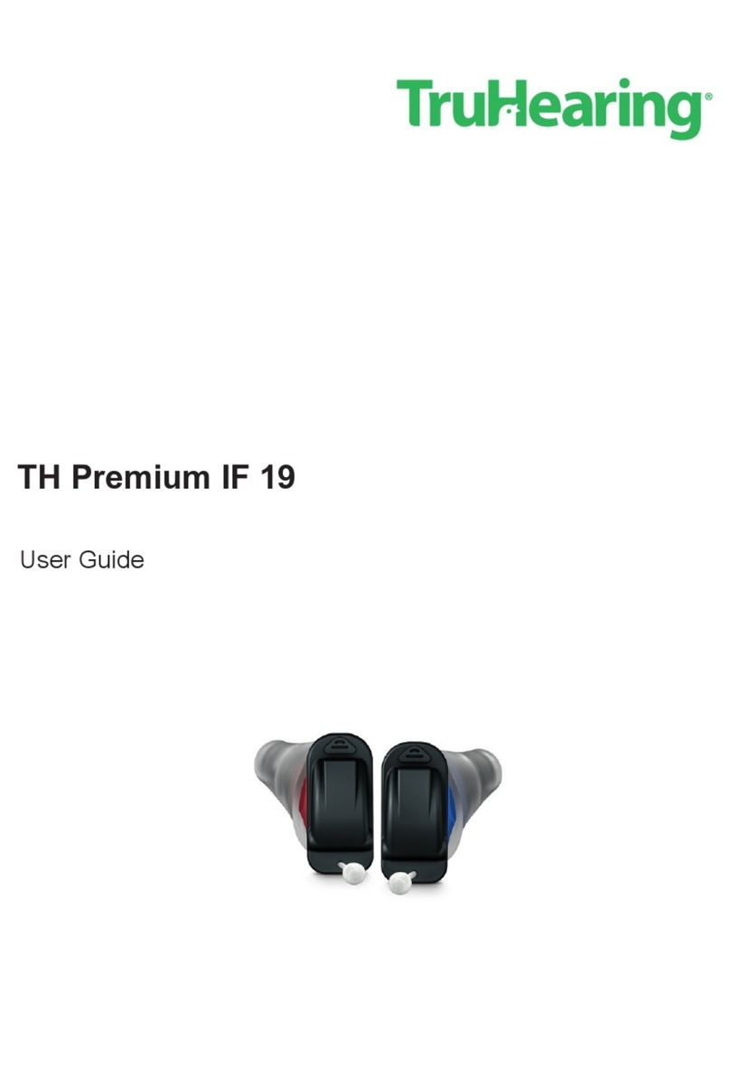 TruHearing TH Premium IF 19 user guide