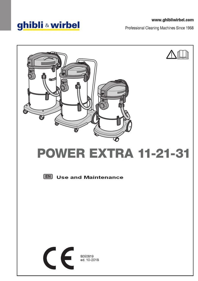 Ghibli & Wirbel POWER EXTRA 11 User guide Ghibli & Wirbel POWER EXTRA 11 User guide