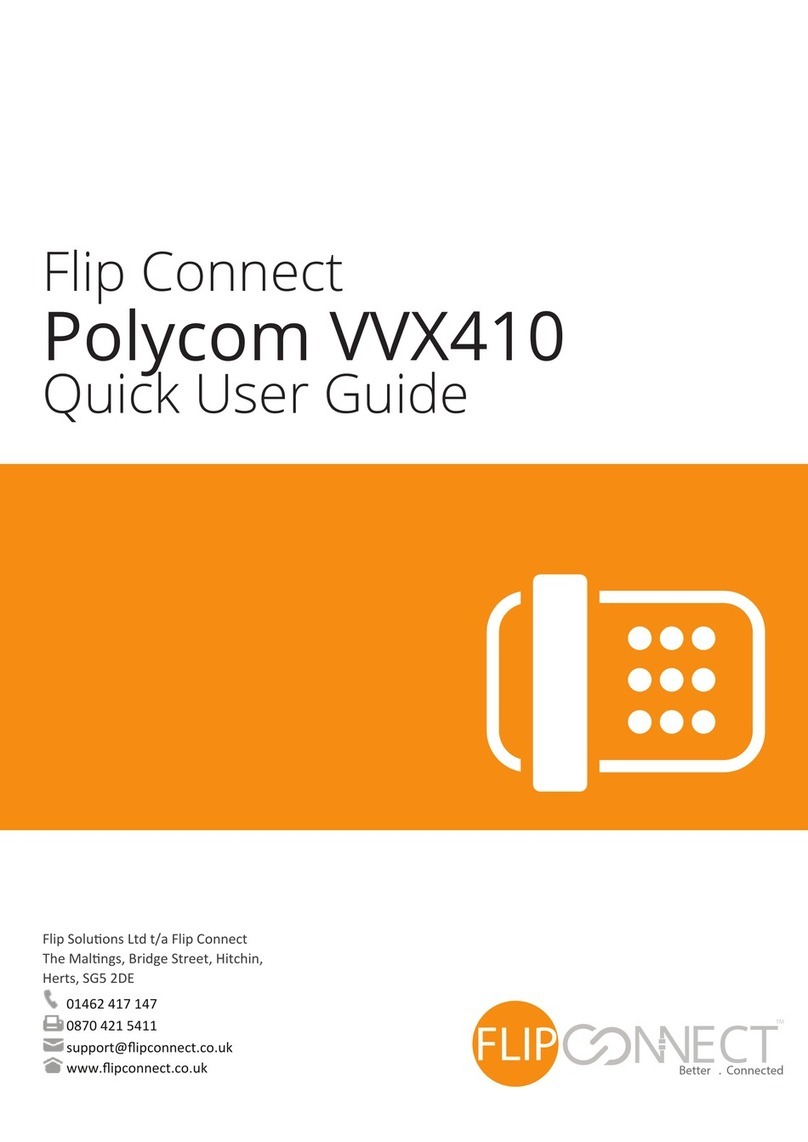 Polycom VVX410 Instruction manual
