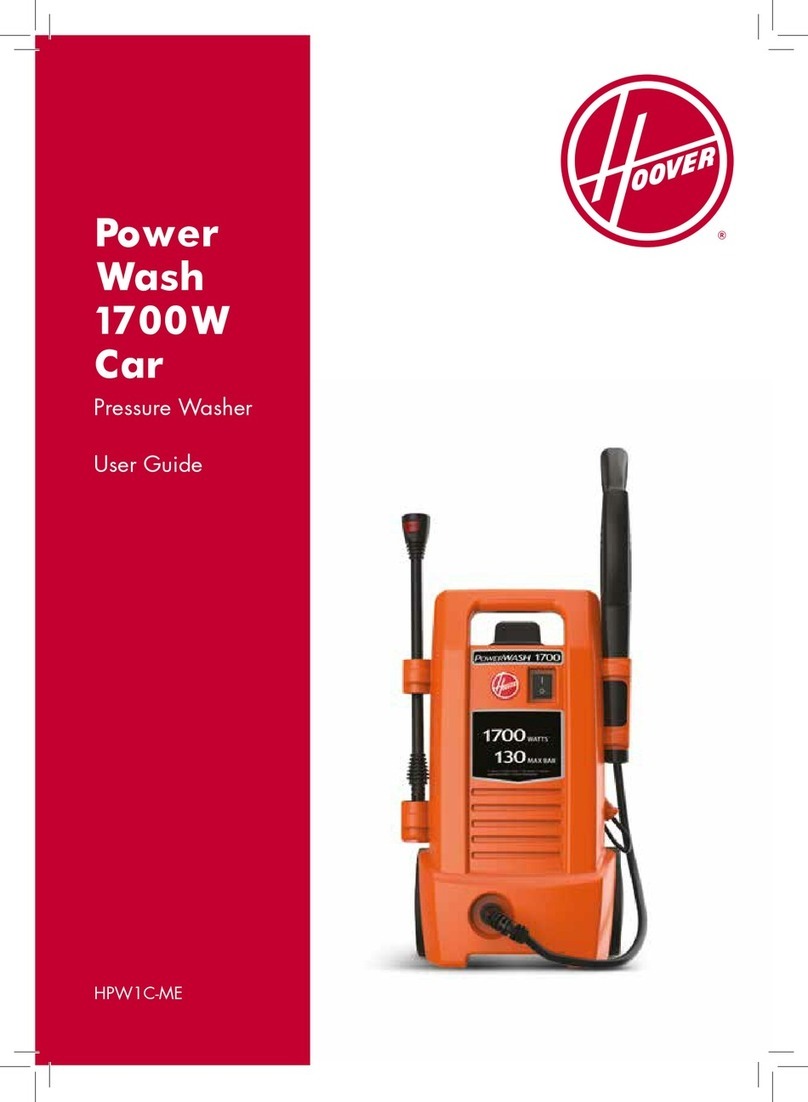 Hoover Power Wash 1700W Car user guide
