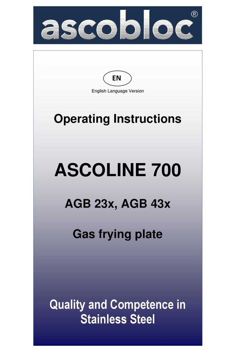 ascobloc ASCOLINE 700 operating instructions