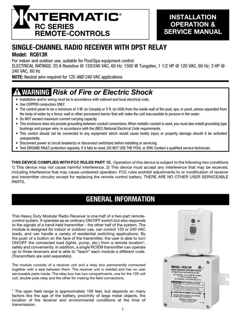 Intermatic RC Series Manual