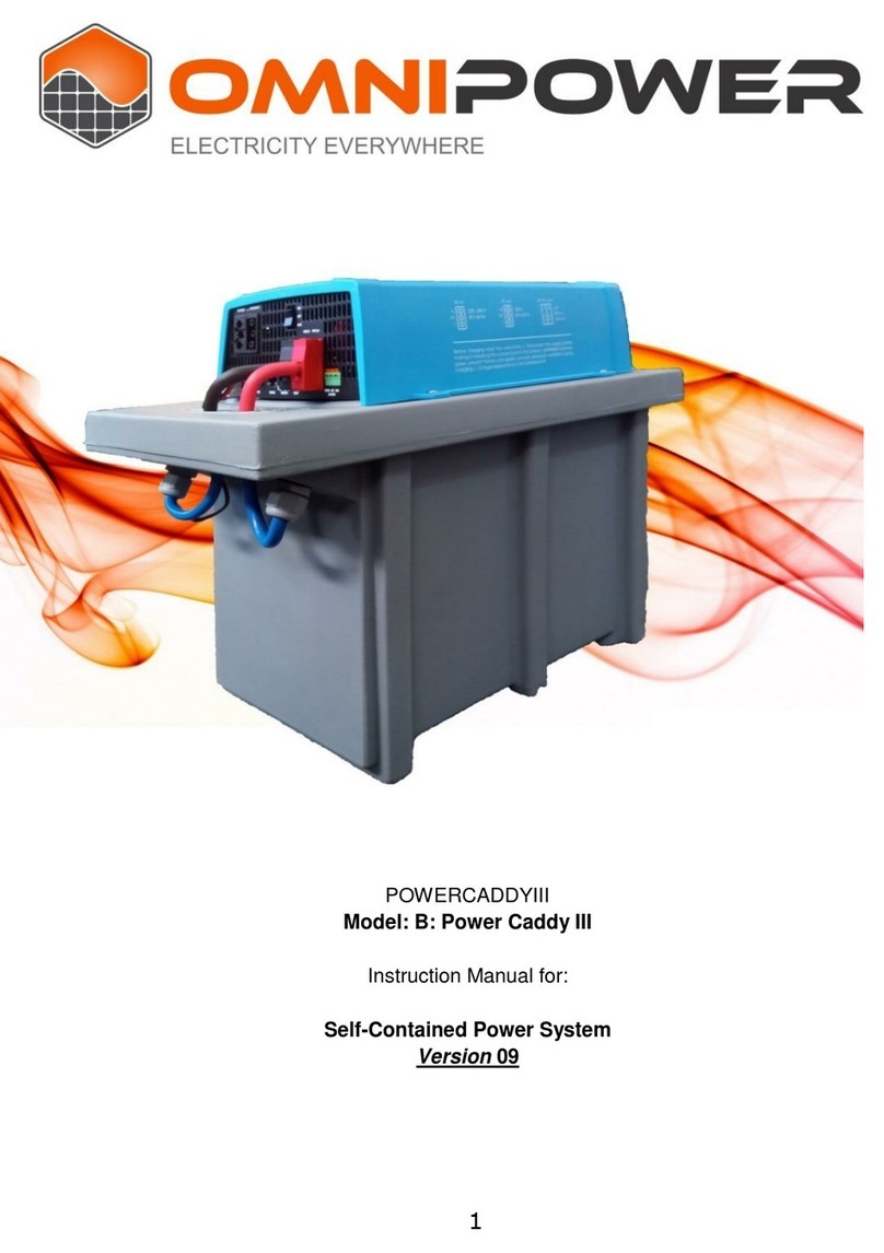 OmniPower Power Caddy III User manual
