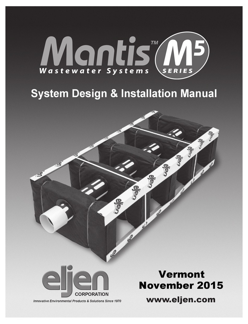 Eljen Mantis M5 Series Installation and System Design Guide Eljen Mantis M5 Series Installation and System Design Guide