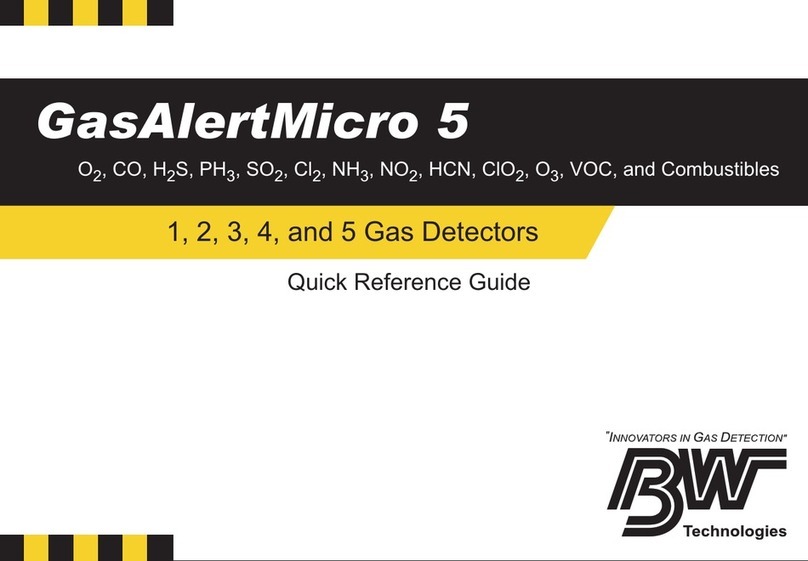 BW Technologies GasAlertMicro 5 User manual