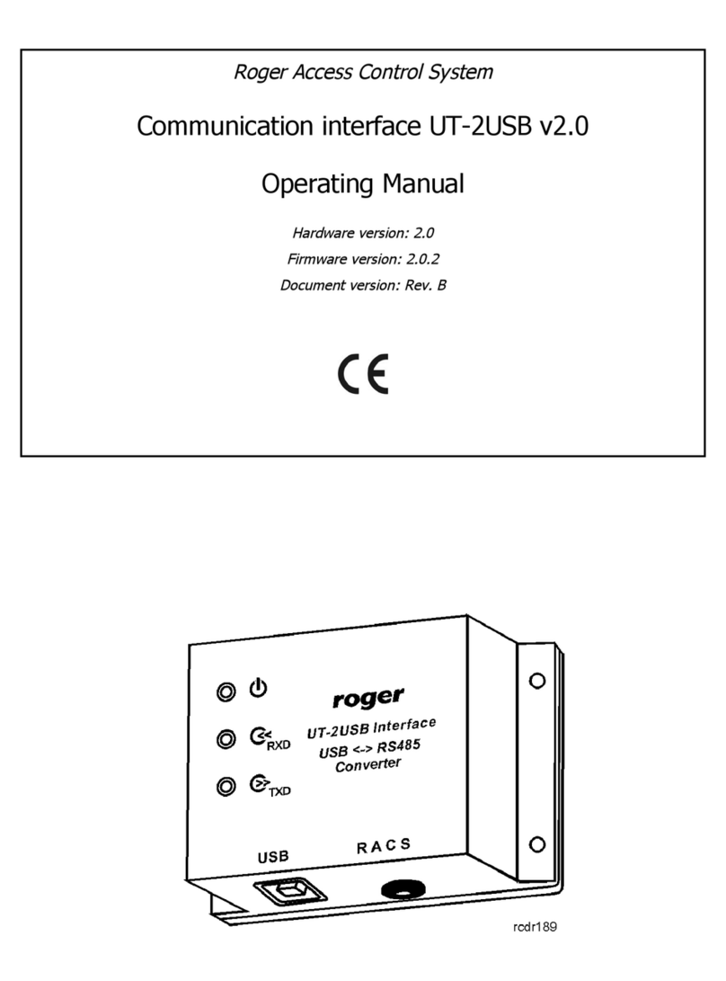 Roger UT-2USB User manual