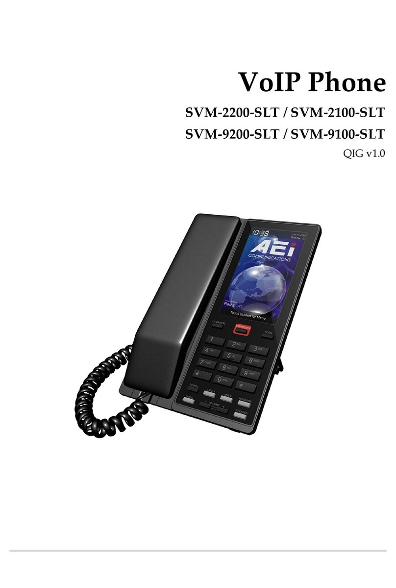 AEI SVM-2200-SLT User manual