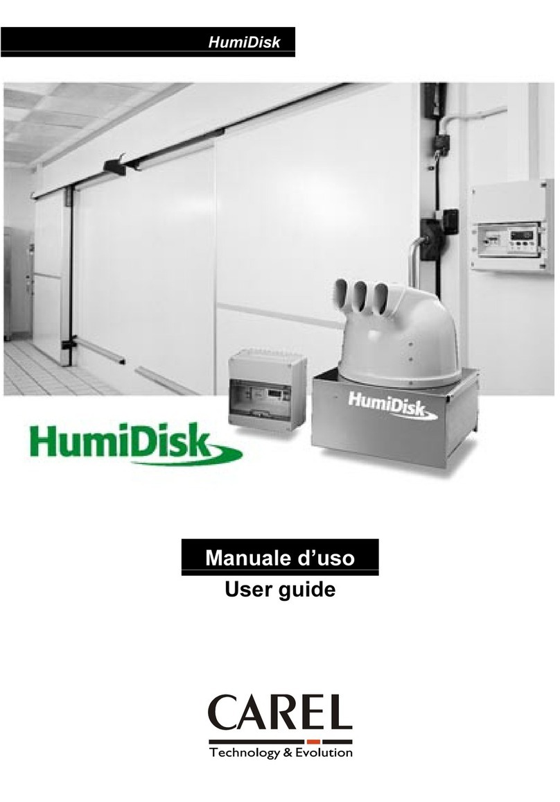Carel HDU05RM230 user guide