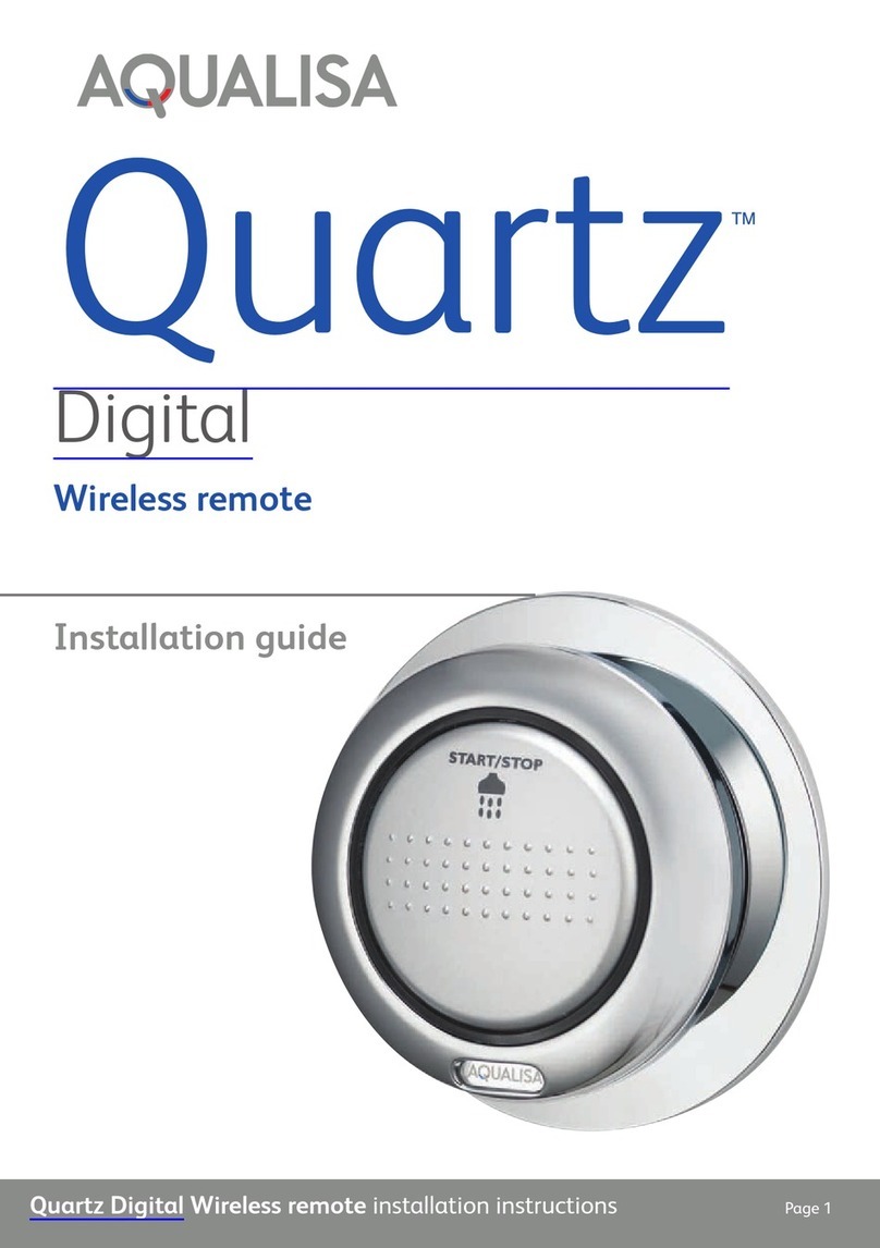 Aqualisa Quartz QZ.B3.WR.05 installation guide