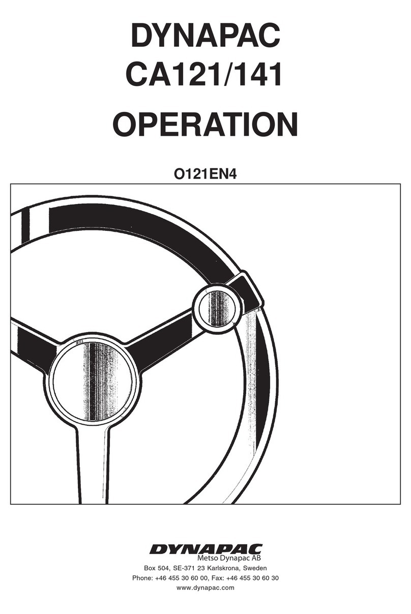 Dynapac CA121 User manual