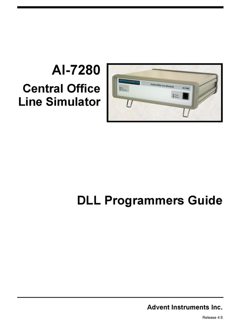 Advent Instruments AI-7280 DLL Programmers Guide