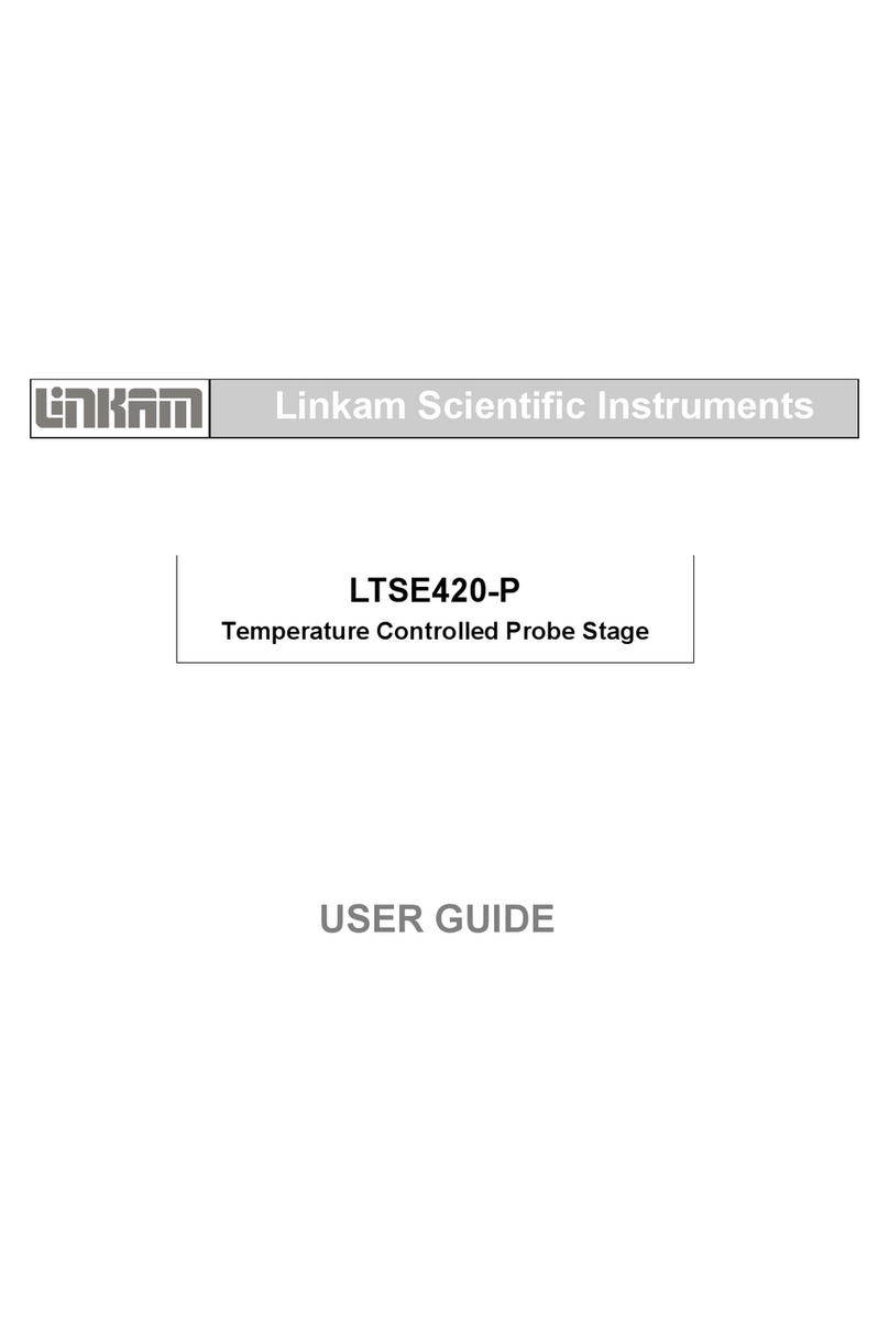 Linkam Scientific Instruments LTSE420-P User manual