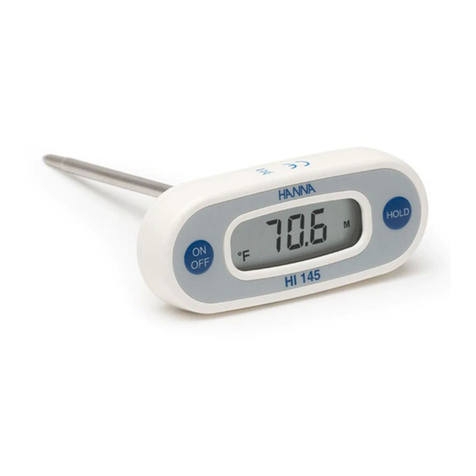 Hanna Instruments HI 145-00 User manual