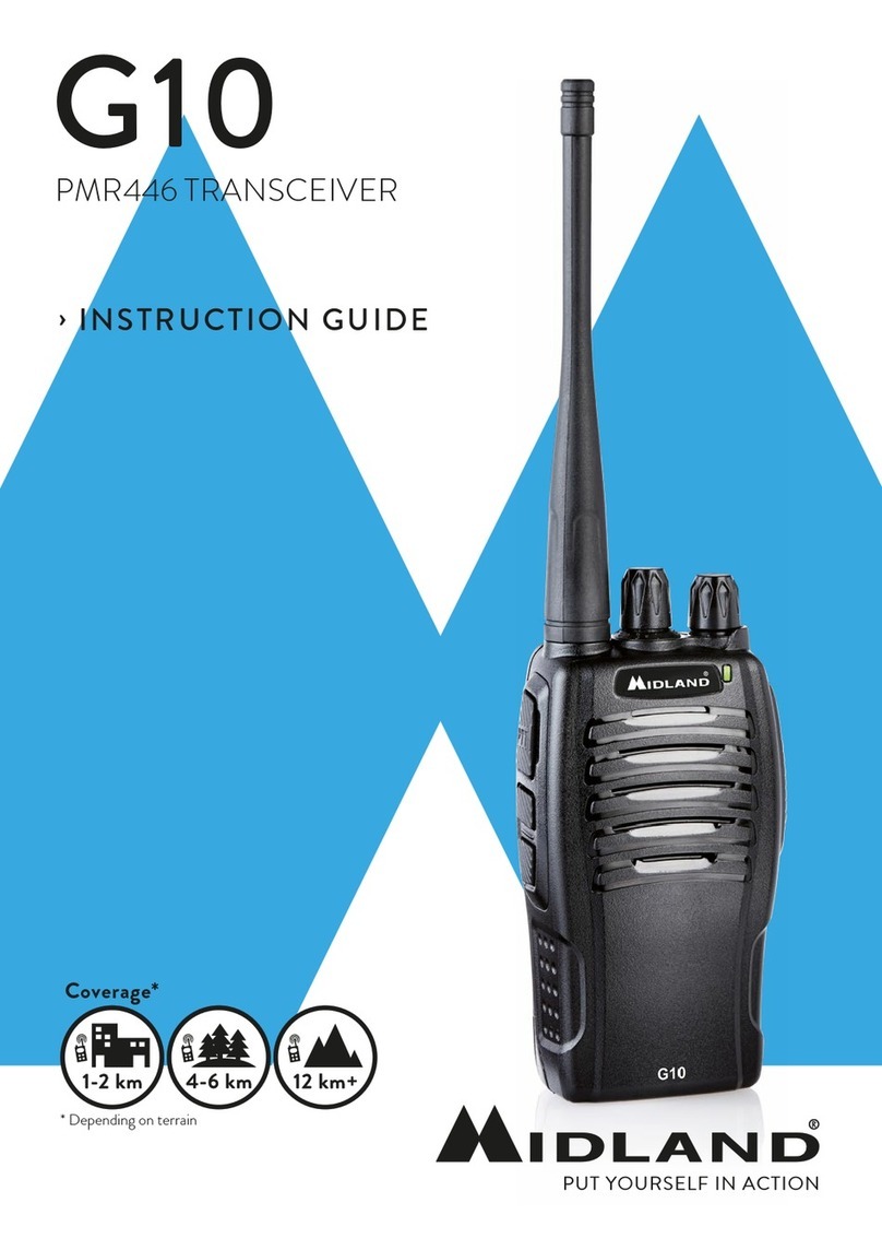 Midland G10 Instruction guide