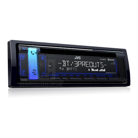 JVC KD-R991BT User manual