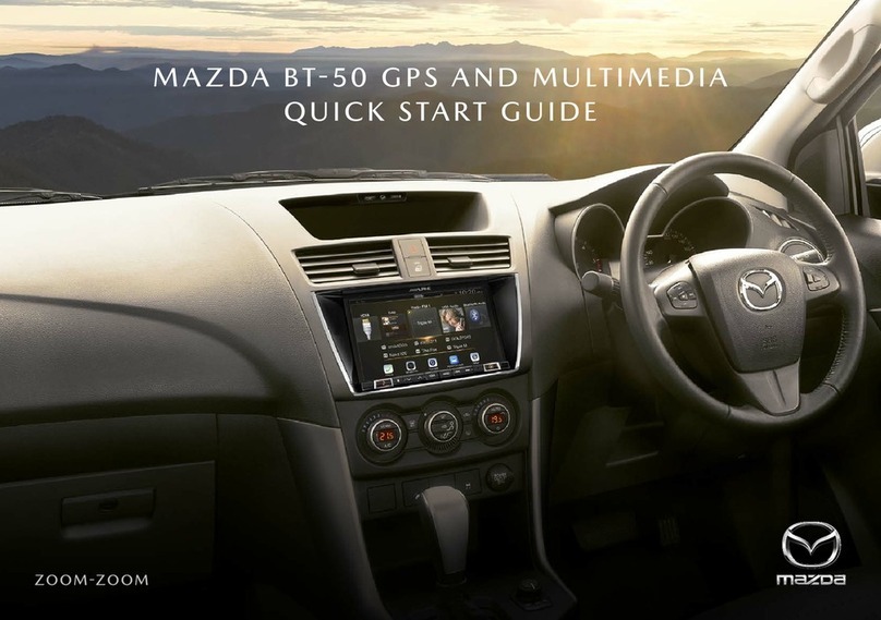 Mazda ZOOM-ZOOM BT-50 User manual
