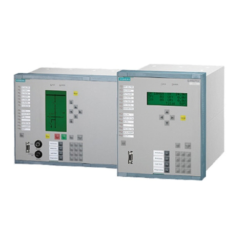 Siemens SIPROTEC 7ST6 User manual