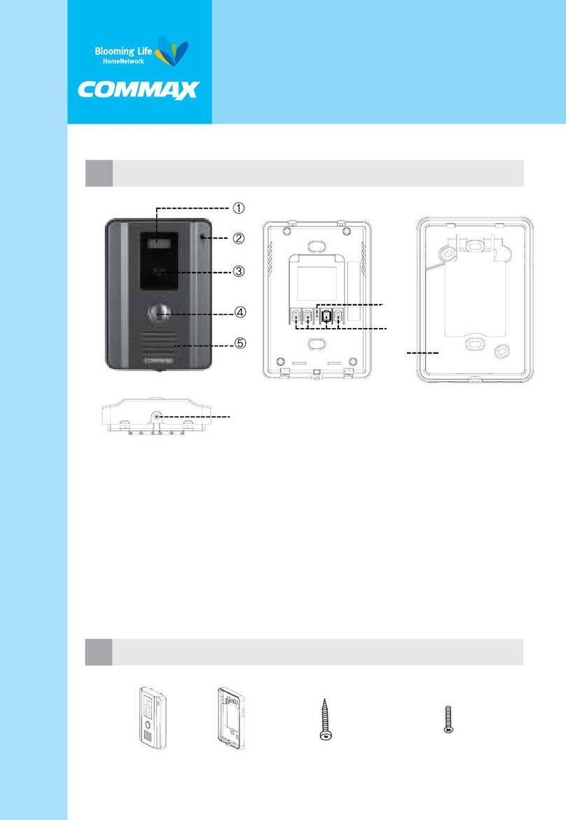 Commax DRC-40CK User manual