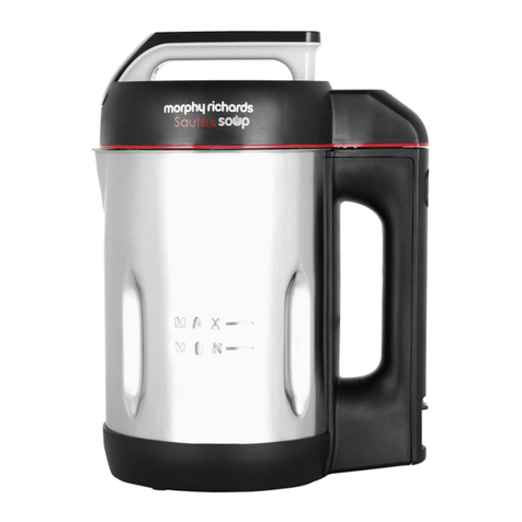 Morphy Richards Saute & Soup 501014 User manual