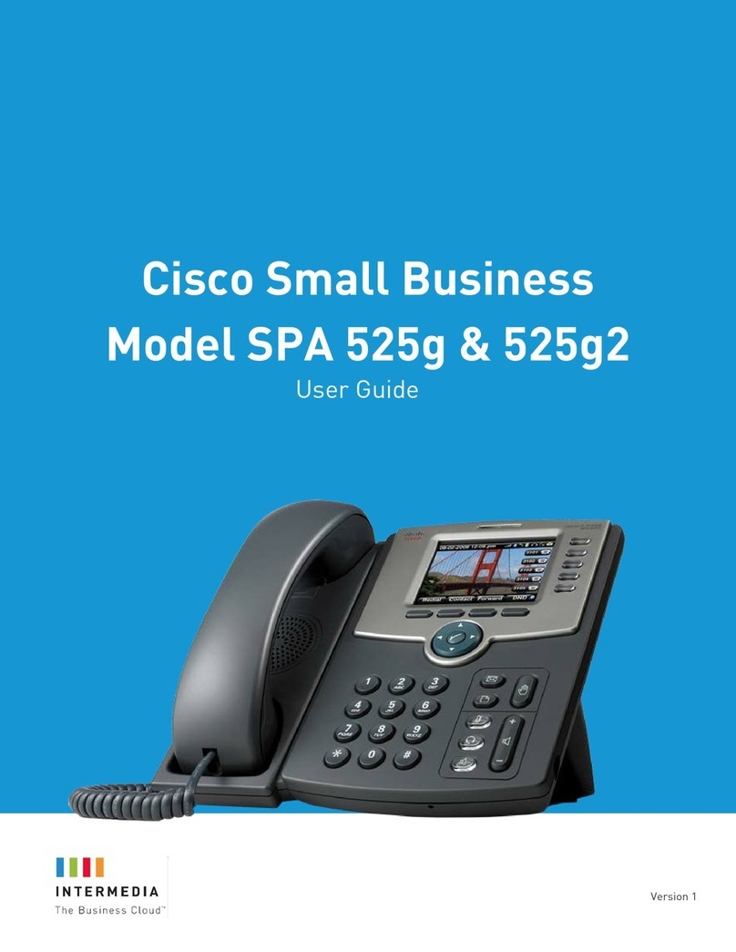 Cisco SPA525G - Small Business Pro IP Phone VoIP User manual