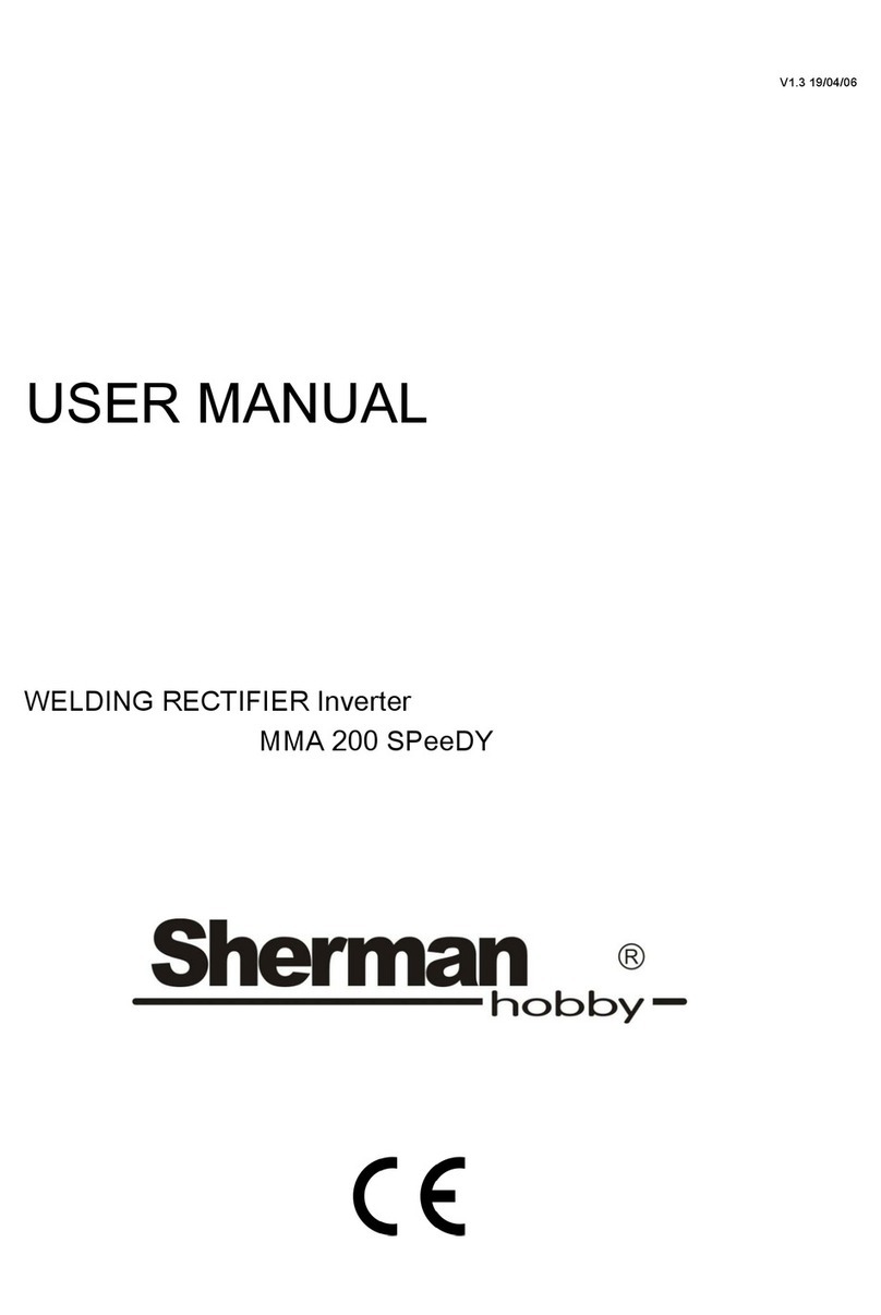Sherman hobby MMA 200 SPeeDY user manual