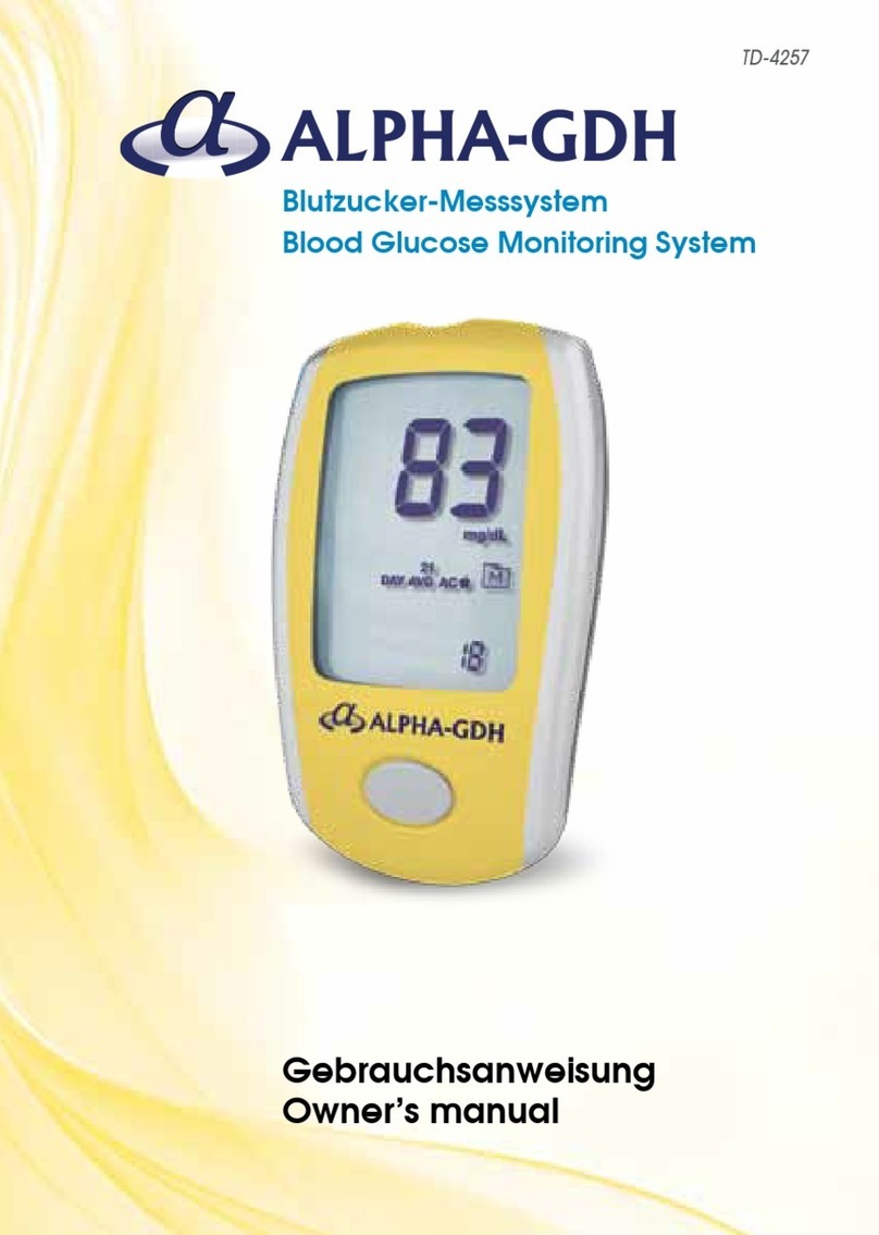 ALPHA-GDH TD-4257 owner's manual