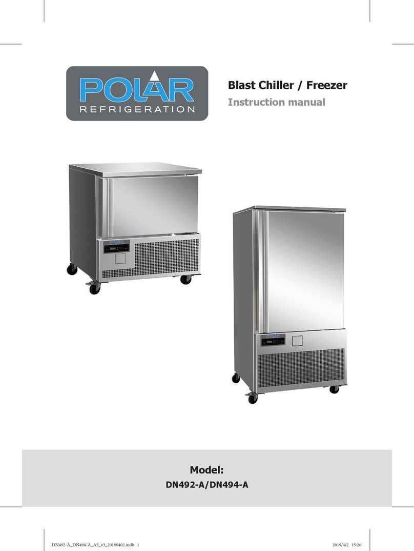 Polar Refrigeration DN492-A instruction manual