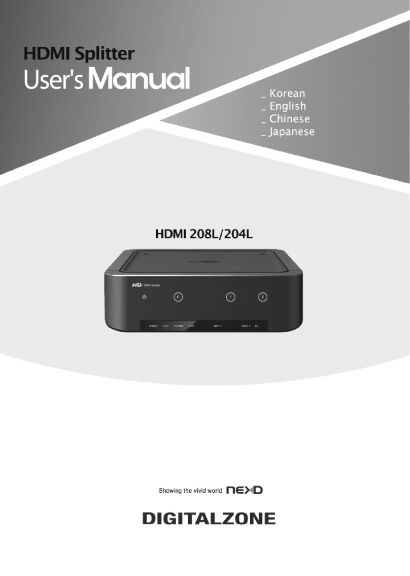 Digital Zone HDMI 208L user manual