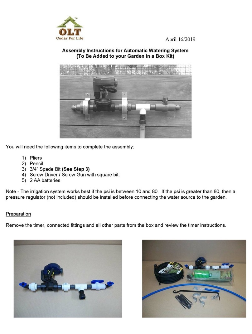 OLT Automatic Watering System Assembly instructions
