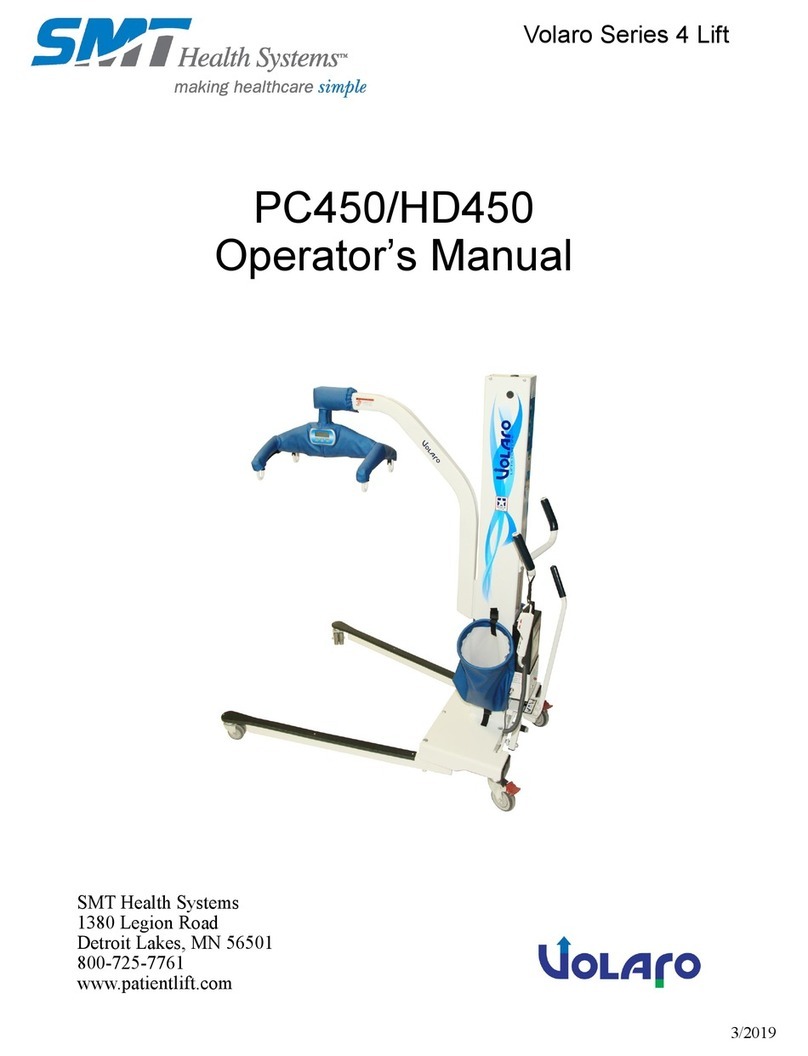 SMT Volaro Series 4 Stand Operator's manual